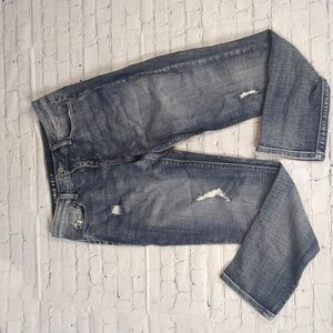 Laurie felt the weekender cropped distressed jeans size 2